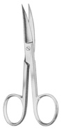 Nůžky na nehty zahnuté; 10,5 cm